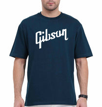 Load image into Gallery viewer, gibson Oversized T-Shirt for Men-Petrol Blue-Ektarfa.online
