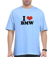 Load image into Gallery viewer, I LOVE BMW Oversized T-Shirt for Men
