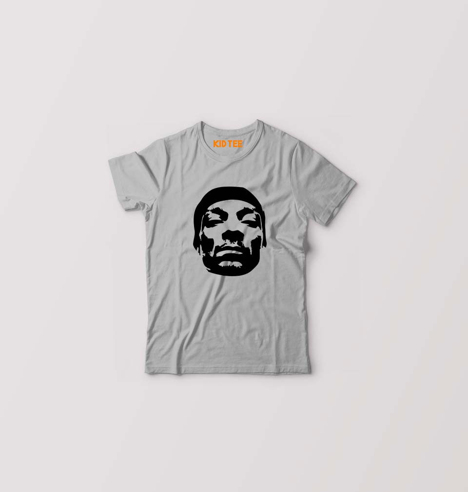 Snoop Dogg Kids T-Shirt for Boy/Girl-Grey-Ektarfa.online