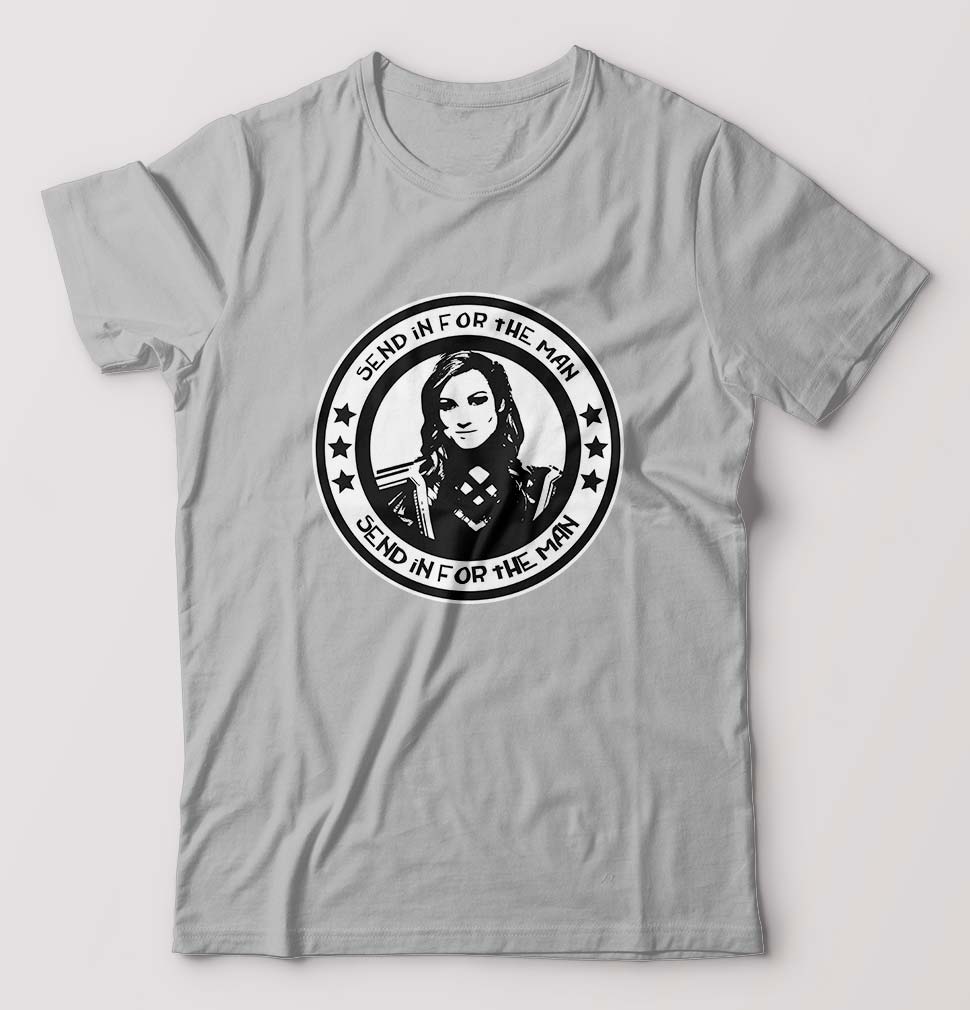 becky lynch T-Shirt for Men-Grey Melange-Ektarfa.online