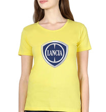 Load image into Gallery viewer, Lancia T-Shirt for Women-Yellow-Ektarfa.online
