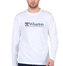 Load image into Gallery viewer, Wharton Full Sleeves T-Shirt for Men-White-Ektarfa.online
