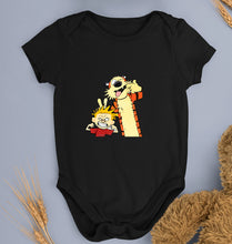 Load image into Gallery viewer, calvin hobbes Kids Romper For Baby Boy/Girl-Black-Ektarfa.online
