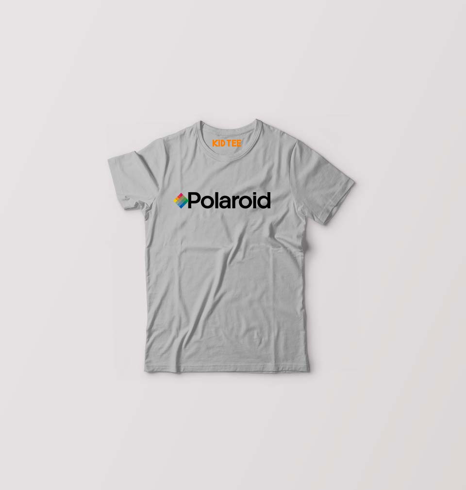 Polaroid Kids T-Shirt for Boy/Girl-Grey-Ektarfa.online