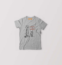 Load image into Gallery viewer, calvin hobbes Kids T-Shirt for Boy/Girl-Grey-Ektarfa.online
