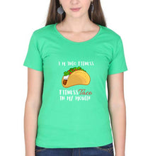Load image into Gallery viewer, Taco T-Shirt for Women-flag green-Ektarfa.online
