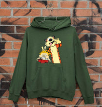 Load image into Gallery viewer, Calvin hobbes Unisex Hoodie for Men/Women-Dark Green-Ektarfa.online

