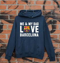 Load image into Gallery viewer, Love Barcelona Unisex Hoodie for Men/Women-Navy Blue-Ektarfa.online
