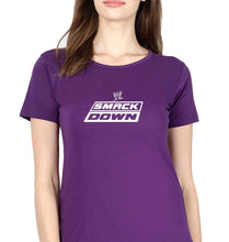 Load image into Gallery viewer, smackdown T-Shirt for Women-Purple-Ektarfa.online

