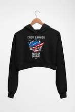 Load image into Gallery viewer, Cody Rhodes American Nightmare WWE Crop HOODIE FOR WOMEN-Black-Ektarfa.online
