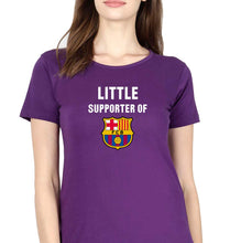 Load image into Gallery viewer, Little Supporter Barcelona T-Shirt for Women-Purple-Ektarfa.online
