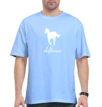 Load image into Gallery viewer, Deftones Oversized T-Shirt for Men-Baby Blue-Ektarfa.online

