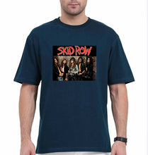 Load image into Gallery viewer, SKID ROW Oversized T-Shirt for Men-Petrol Blue-Ektarfa.online
