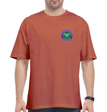 Load image into Gallery viewer, wimbledon Oversized T-Shirt for Men-Coral-Ektarfa.online
