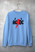 Load image into Gallery viewer, ACDC Unisex Sweatshirt for Men/Women-Baby Blue-Ektarfa.online
