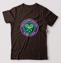 Load image into Gallery viewer, wimbledon T-Shirt for Men-Coffee Brown-Ektarfa.online
