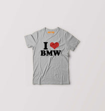Load image into Gallery viewer, I LOVE BMW T-Shirt for Boy/Girl-Grey-Ektarfa.online
