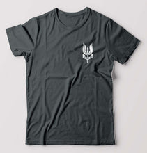 Load image into Gallery viewer, Who Dares Wins Balidaan Army T-Shirt for Men-Steel grey-Ektarfa.online
