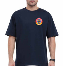 Load image into Gallery viewer, East Bengal FC Oversized T-Shirt for Men-Navy Blue-Ektarfa.online
