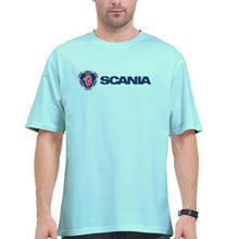 Load image into Gallery viewer, Scania Oversized T-Shirt for Men-Mint-Ektarfa.online
