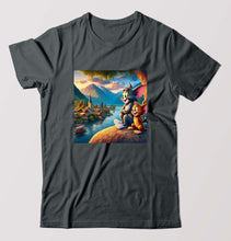 Load image into Gallery viewer, Tom and Jerry T-Shirt for Men-Steel grey-Ektarfa.online
