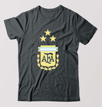 Load image into Gallery viewer, Argentina Football T-Shirt for Men-Steel grey-Ektarfa.online
