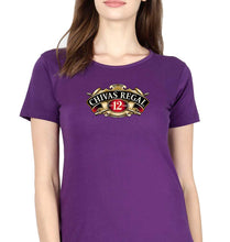 Load image into Gallery viewer, chivas rega T-Shirt for Women-Purple-Ektarfa.online
