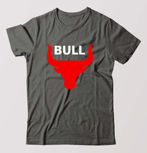 Load image into Gallery viewer, Bull T-Shirt for Men-Charcoal-Ektarfa.online
