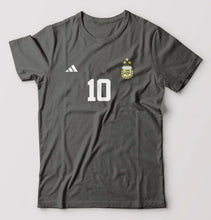 Load image into Gallery viewer, Argentina Fottball 10 T-Shirt for Men-Charcoal-Ektarfa.online
