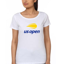 Load image into Gallery viewer, US Open T-Shirt for Women-White-Ektarfa.online
