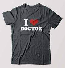 Load image into Gallery viewer, I LOVE DOCTOR T-Shirt for Men-Steel grey-Ektarfa.online
