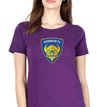 Load image into Gallery viewer, chennaiyin FC T-Shirt for Women-Ektarfa.online
