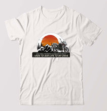 Load image into Gallery viewer, Ride T-Shirt for Men-White-Ektarfa.online
