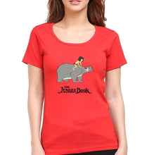 Load image into Gallery viewer, jungle book T-Shirt for Women-Red-Ektarfa.online
