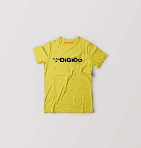 digico Kids T-Shirt for Boy/Girl-Yellow-Ektarfa.online