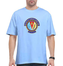 Load image into Gallery viewer, bits pilani Oversized T-Shirt for Men-Baby Blue-Ektarfa.online
