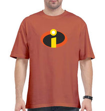 Load image into Gallery viewer, Incredibles Oversized T-Shirt for Men-Coral-Ektarfa.online
