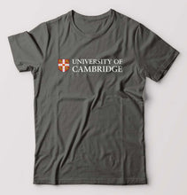 Load image into Gallery viewer, Cambridge University T-Shirt for Men-Charcoal-Ektarfa.online
