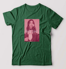 Load image into Gallery viewer, dua lipa T-Shirt for Men-Bottel Green-Ektarfa.online
