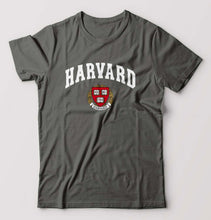 Load image into Gallery viewer, Harvard T-Shirt for Men-Charcoal-Ektarfa.online
