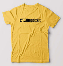 Load image into Gallery viewer, Limp Bizkit T-Shirt for Men-Golden Yellow-Ektarfa.online
