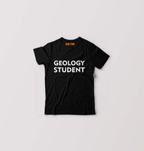 Load image into Gallery viewer, Geology Student T-Shirt for Boy/Girl-Black-Ektarfa.online

