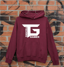 Load image into Gallery viewer, Techno Gamer Unisex Hoodie for Men/Women-Maroon-Ektarfa.online
