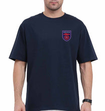 Load image into Gallery viewer, Odisha FC Oversized T-Shirt for Men-Navy Blue-Ektarfa.online
