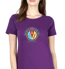 Load image into Gallery viewer, bits pilani T-Shirt for Women-Purple-Ektarfa.online
