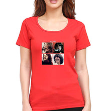 Load image into Gallery viewer, the beatles let it be T-Shirt for Women-Red-Ektarfa.online
