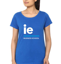 Load image into Gallery viewer, IE University T-Shirt for Women-Royal Blue-Ektarfa.online
