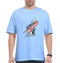 Load image into Gallery viewer, Sting Energy Oversized T-Shirt for Men-Baby Blue-Ektarfa.online
