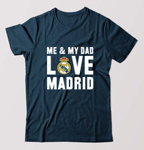 Load image into Gallery viewer, Love Real Madrid T-Shirt for Men-Petrol Blue-Ektarfa.online

