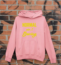Load image into Gallery viewer, Normal Ain&#39;t Boring Unisex Hoodie for Men/Women-Light Pink-Ektarfa.online

